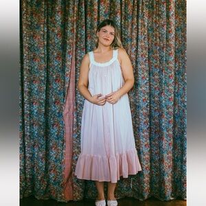 Jodie Nightgown in Blush Lace-
 - Bliss and Mischief